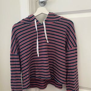 AE cropped American light sweater